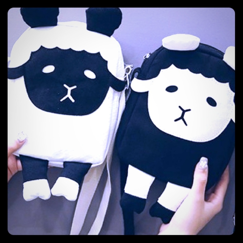 Children's Lamb/Sheep Canvas bag/ purse